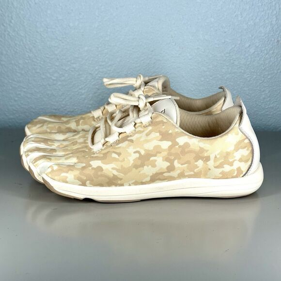 Peluva Shoes Women’s Size 10.5 Strand Desert Camo Ivory Trainer PFWW30101 - Picture 5 of 14